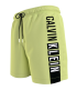 Ανδρικό Μαγιό Calvin Klein Medium Drawstring Swimwear Men KM0KM00991-M0T, LIGHT GREEN